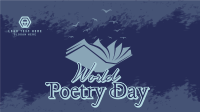 Happy Poetry Day Animation Image Preview
