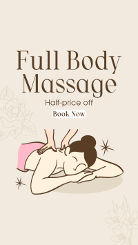 Body Massage Promo TikTok Video Image Preview