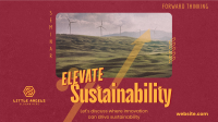 Elevating Sustainability Seminar Facebook event cover Image Preview