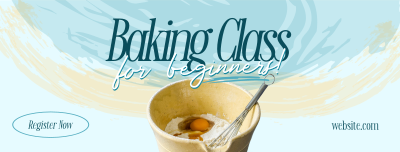 Beginner Baking Class Facebook cover Image Preview