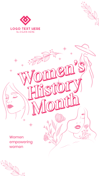 Empowering Women Month Facebook Story Design