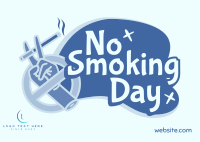 Quit Smoking Now Postcard Image Preview