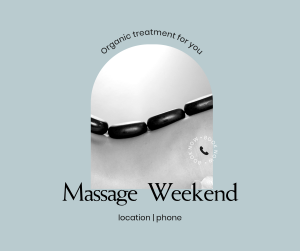 Massage Weekend Facebook post Image Preview