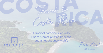 Travel To Costa Rica Facebook ad Image Preview