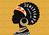 African Culture Women Postcard Preview