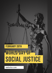 Social Justice Advocacy Poster Design