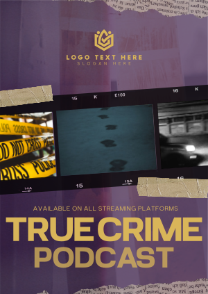 Scrapbook Crime Podcast Poster Image Preview