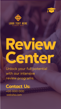 Review Center Promotion Instagram Reel Design