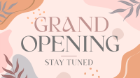 Elegant Leaves Grand Opening Animation Image Preview