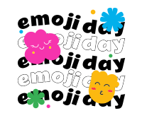 Emojis & Flowers Facebook Post Design