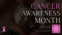 Cancer Awareness Month Animation Design