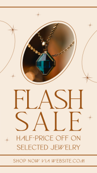 Jewelry Flash Sale Facebook story Image Preview