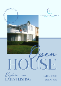 Open House Real Estate Flyer Image Preview