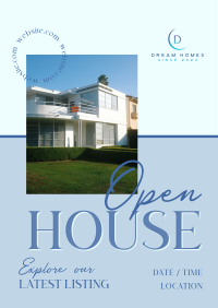 Open House Real Estate Flyer Image Preview