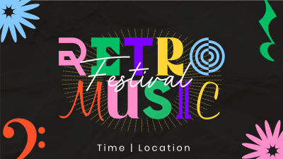 Vibing to Retro Music Facebook event cover Image Preview