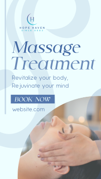 Simple Massage Treatment Video Image Preview