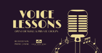 Vocal Session Facebook ad Image Preview