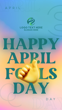 Happy April Fools Day Instagram Story Design
