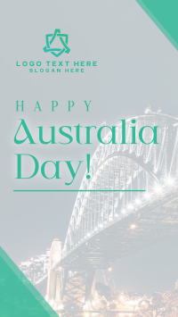 Australian Day Together Facebook Story Design
