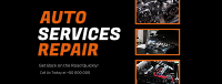 Professional Auto Mechanics Facebook Cover Image Preview