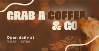 Delicious Coffee To Go Facebook Ad Design