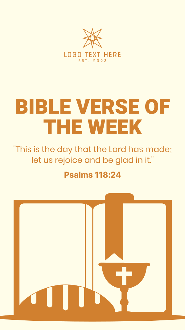 Verse of the Week Instagram Story Design Image Preview