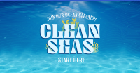 Clean Seas For Tomorrow Facebook Ad Design