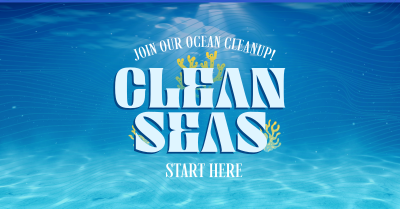 Clean Seas For Tomorrow Facebook ad Image Preview