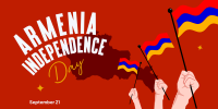 Celebrate Armenia Independence Twitter Post Image Preview
