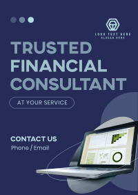 Financial Consultant Service Flyer Image Preview