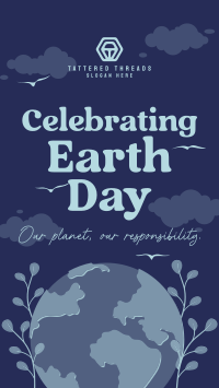 Modern Celebrate Earth Day TikTok Video Image Preview