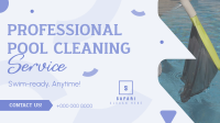Professional Pool Cleaning Service Animation Image Preview