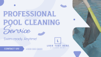 Professional Pool Cleaning Service Animation Preview