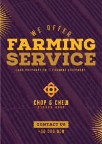 Trustworthy Farming Service Flyer Image Preview