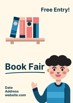 Kids Book Fair Flyer Image Preview