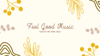 Feel Good Music YouTube Banner Design