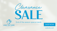 Minimalist Clearance Sale Animation Preview