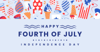 Fourth of July Party Facebook ad Image Preview