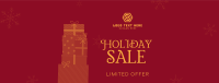 Holiday Gift Sale Facebook cover Image Preview