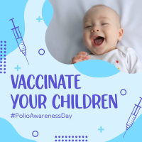 Vaccinate Our Children Instagram Post Design