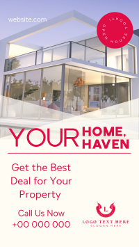 Your Home Your Haven Instagram Reel Design