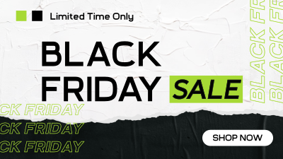 Black Fri-Yay Facebook event cover Image Preview