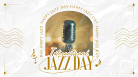 Elegant Jazz Day Facebook Event Cover Image Preview