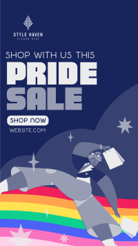 Fun Pride Month Sale Facebook story Image Preview
