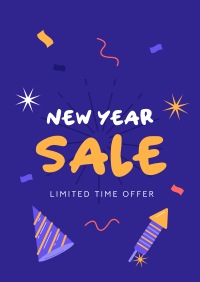 New Year Sale Poster Design