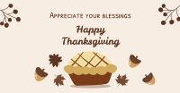 Thanksgiving Pie  Facebook Ad Design