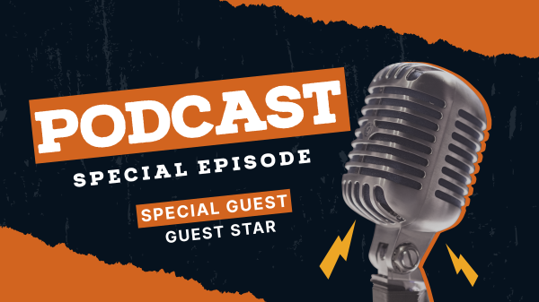 Special Podcast Episode Facebook Event Cover Design