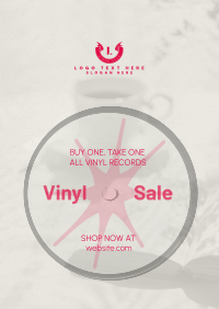 Vinyl Record Sale Flyer Design