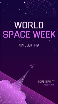 World Space Week TikTok Video Preview