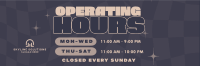 Quirky Operating Hours Twitter Header Image Preview